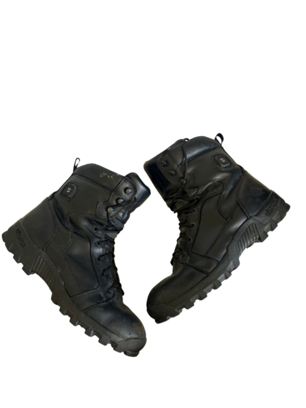 Harley-Davidson Men's Black Leather Waterproof Heated Boots. D98314 NO CHARGER